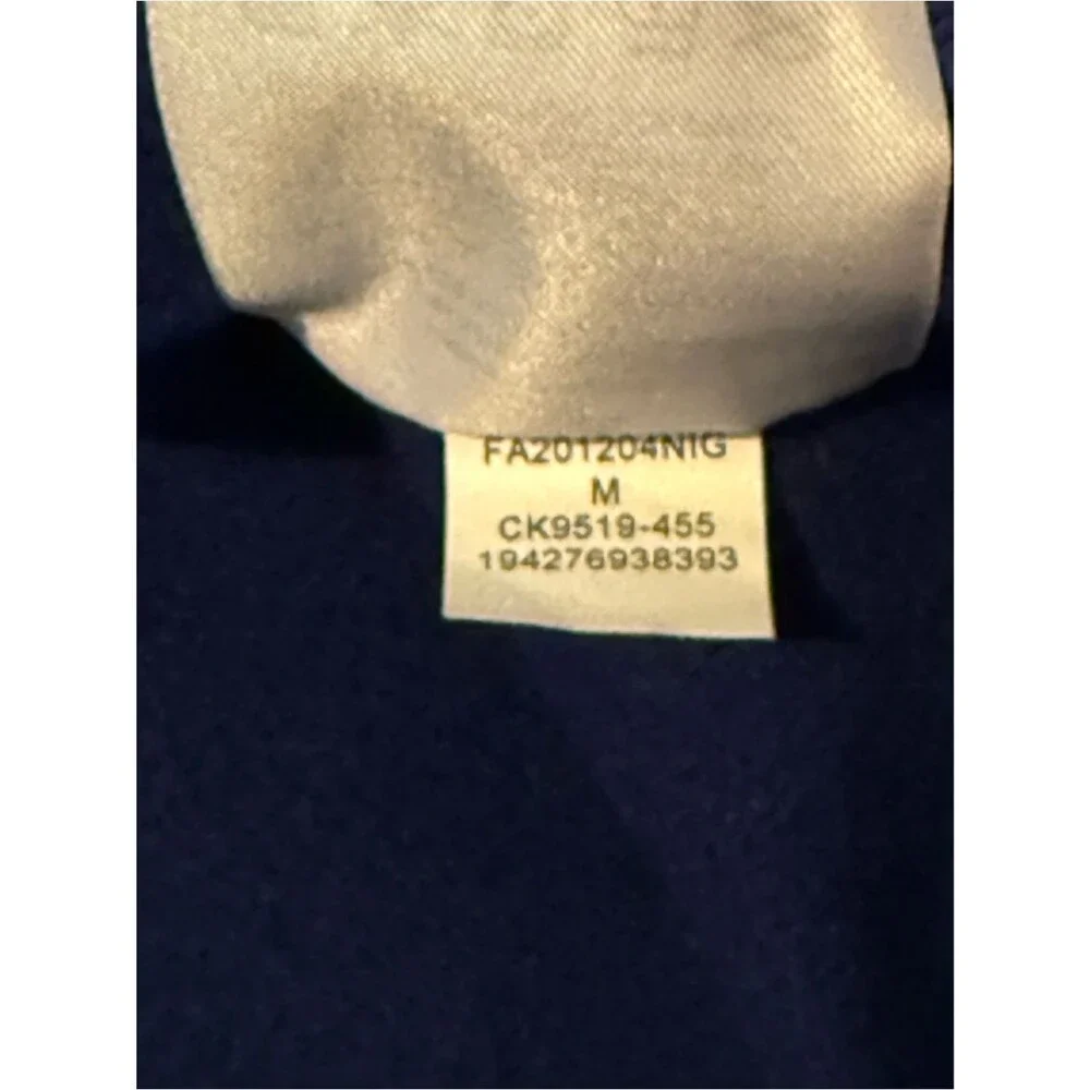Jordan Sport DNA Hoodie Blue Chenille Patch Logo Y2K Pullover Retro Mens M NWOT